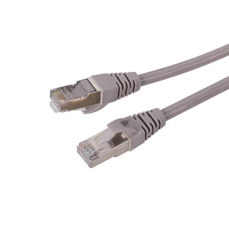 Cat5e FTP 26AWG PVC Telefon Patch Tembaga Telanjang