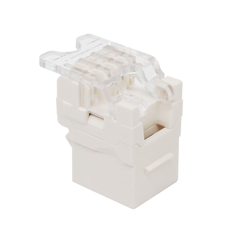 CAT3 RJ11 6P4C 180 darjah UTP Toolless Keystone Jack