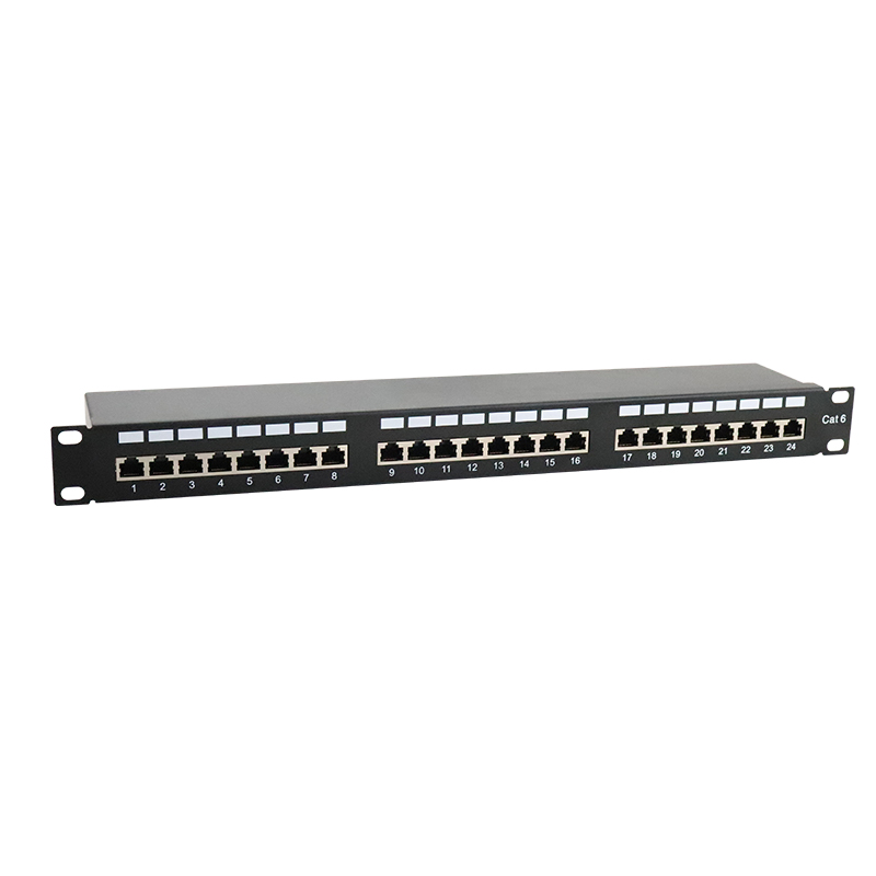19''1u 24 port Cat6 stp punch down panel patch