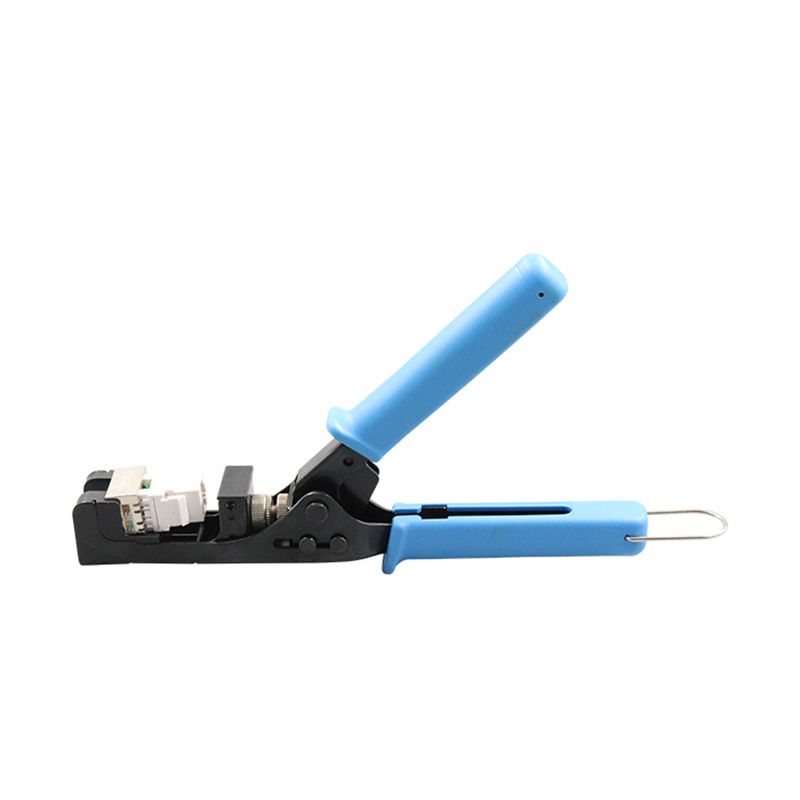 RJ45 Keystone Jack Punch Down Penamatan Kelajuan untuk 180 darjah PX-T-DS